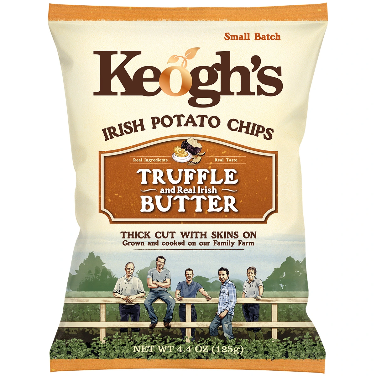 Keogh's Truffle & Real Irish Butter Crisps 125g Keogh's Truffle & Real Irish Butter Crisps 125g