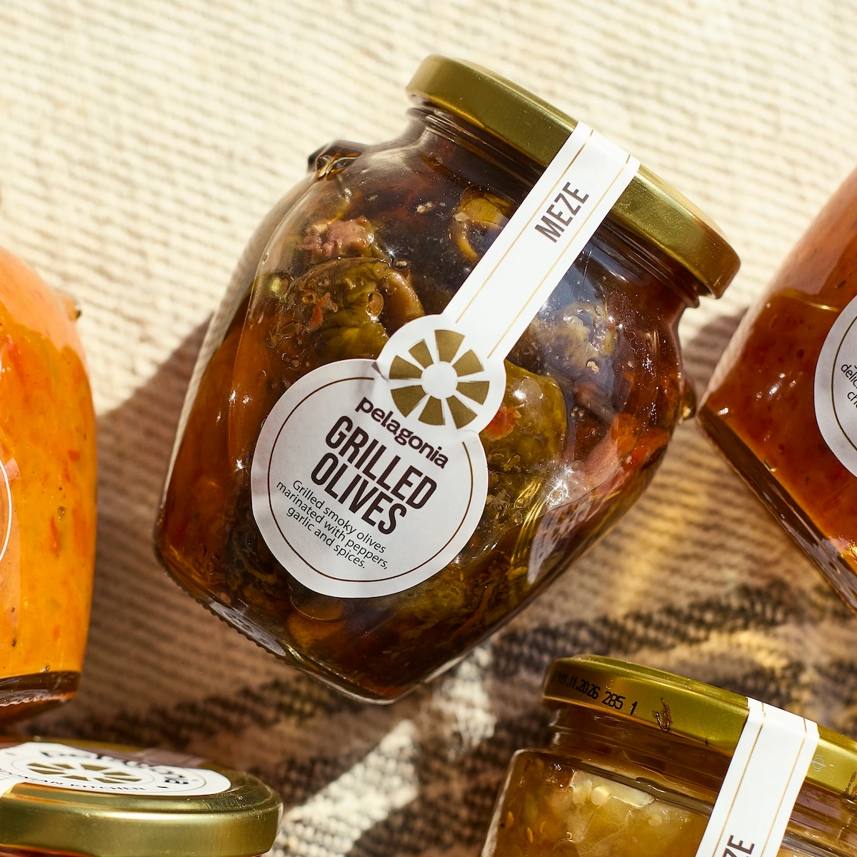 Pelagonia Grilled Olives 280g Pelagonia Grilled Olives 280g