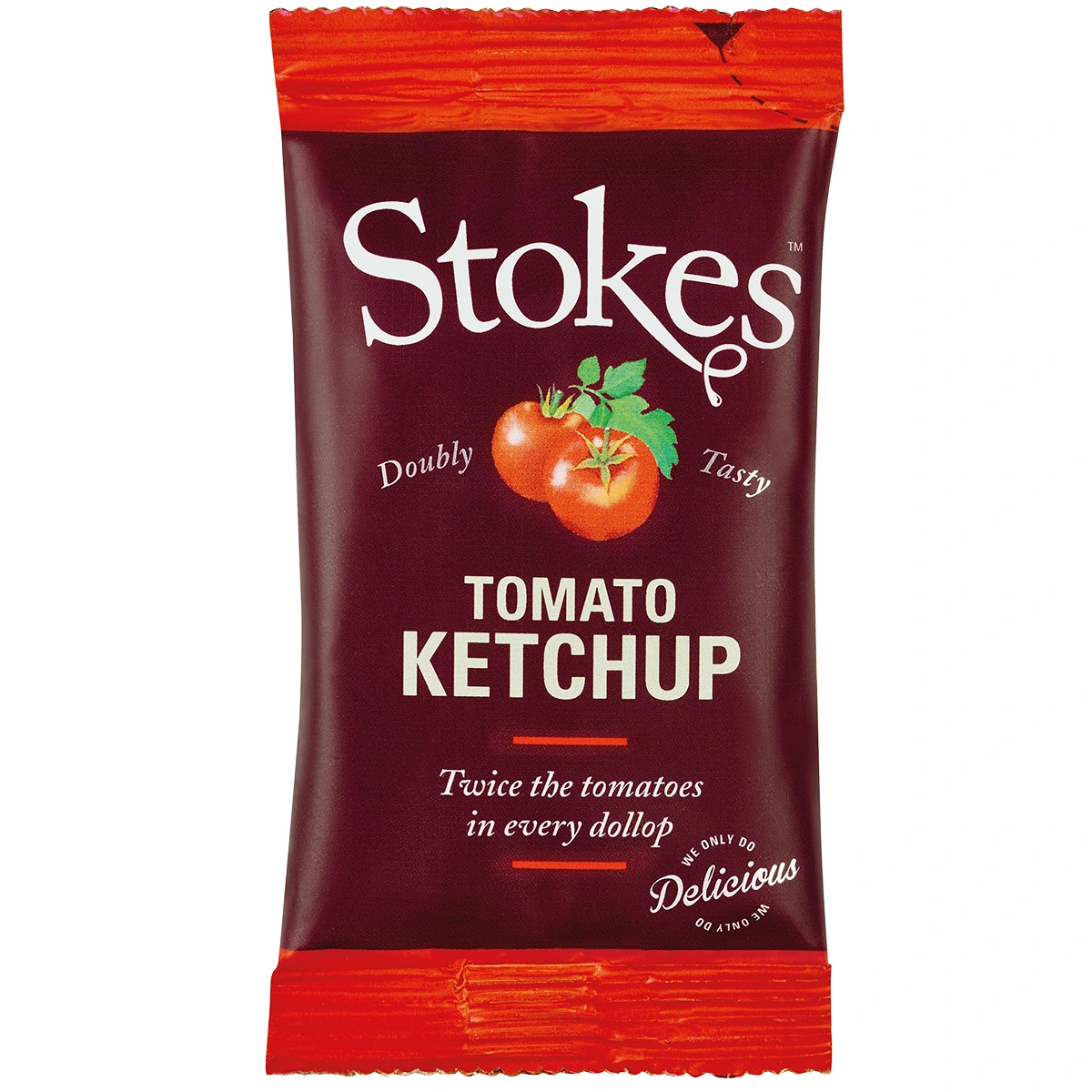 Stokes Real Tomato Ketchup, Sachet 34ml Stokes Real Tomato Ketchup, Sachet 34ml