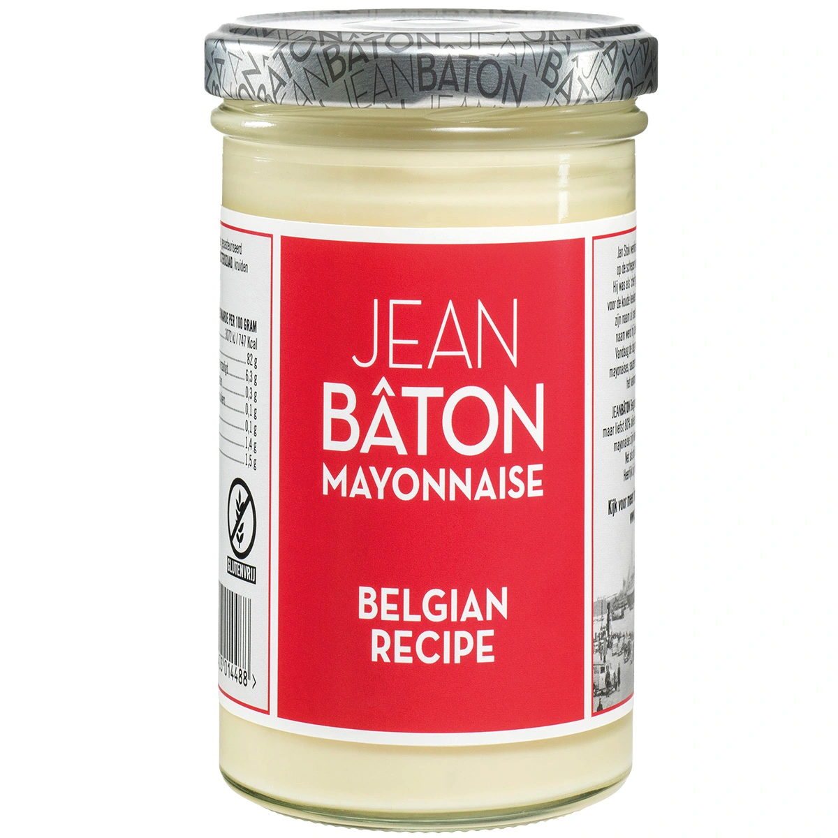 Jean Bâton Mayonnaise Belgian Recipe 245ml Jean Bâton Mayonnaise Belgian Recipe 245ml