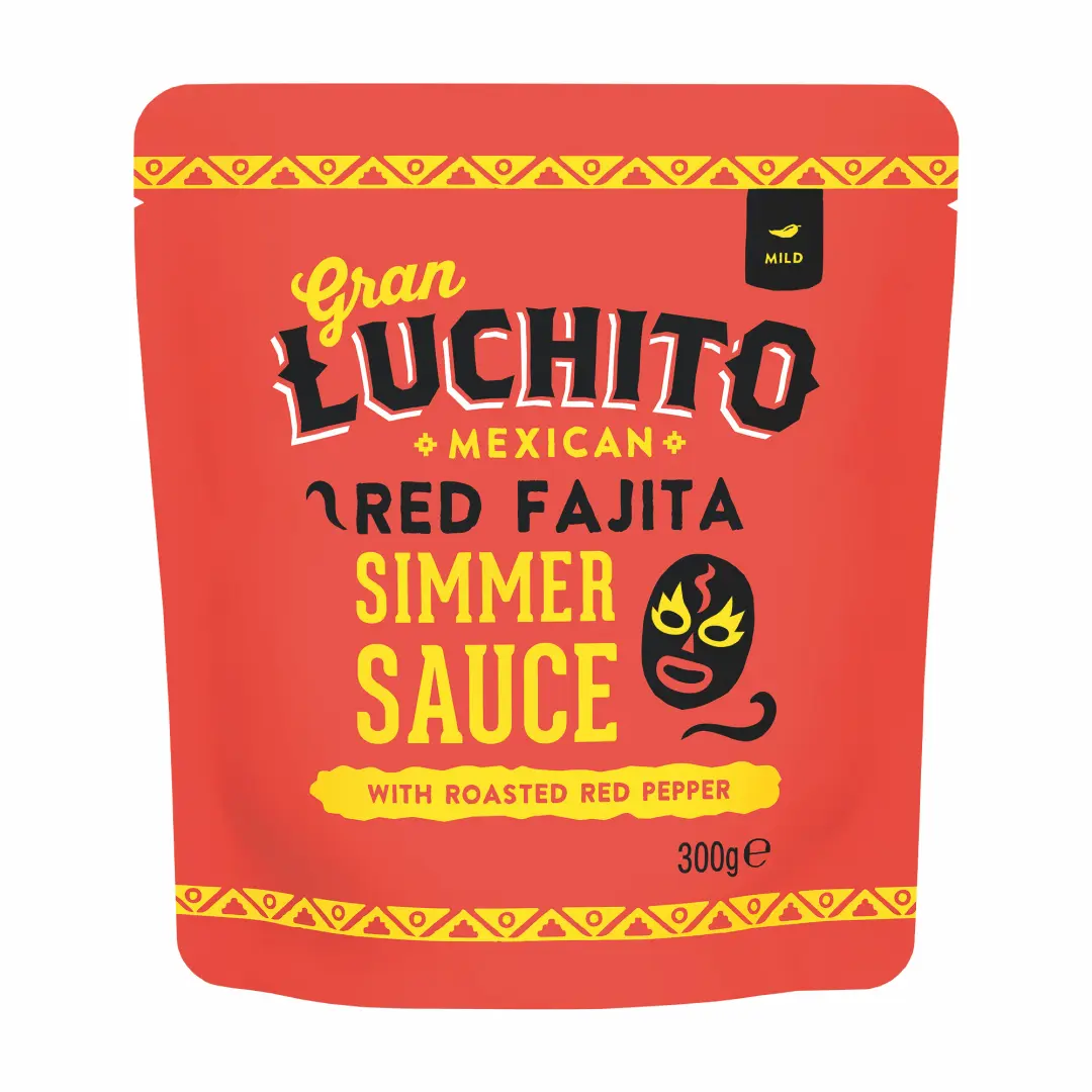 Gran Luchito Red Fajita Simmer Sauce 300g