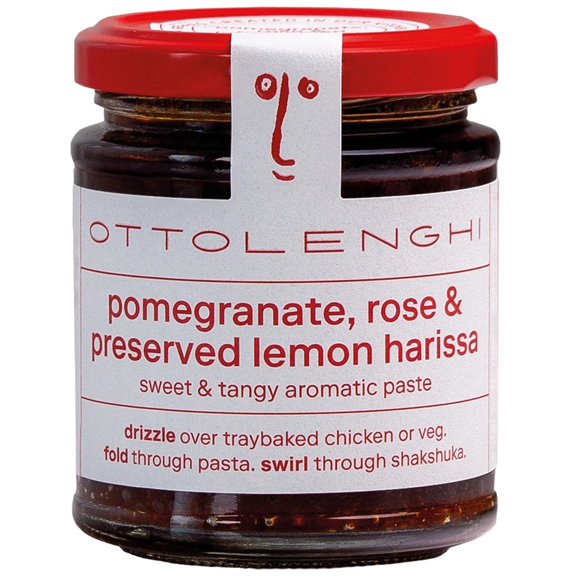 Ottolenghi Pomegranate Rose & Lemon Harissa 170g Ottolenghi Pomegranate Rose & Lemon Harissa 170g