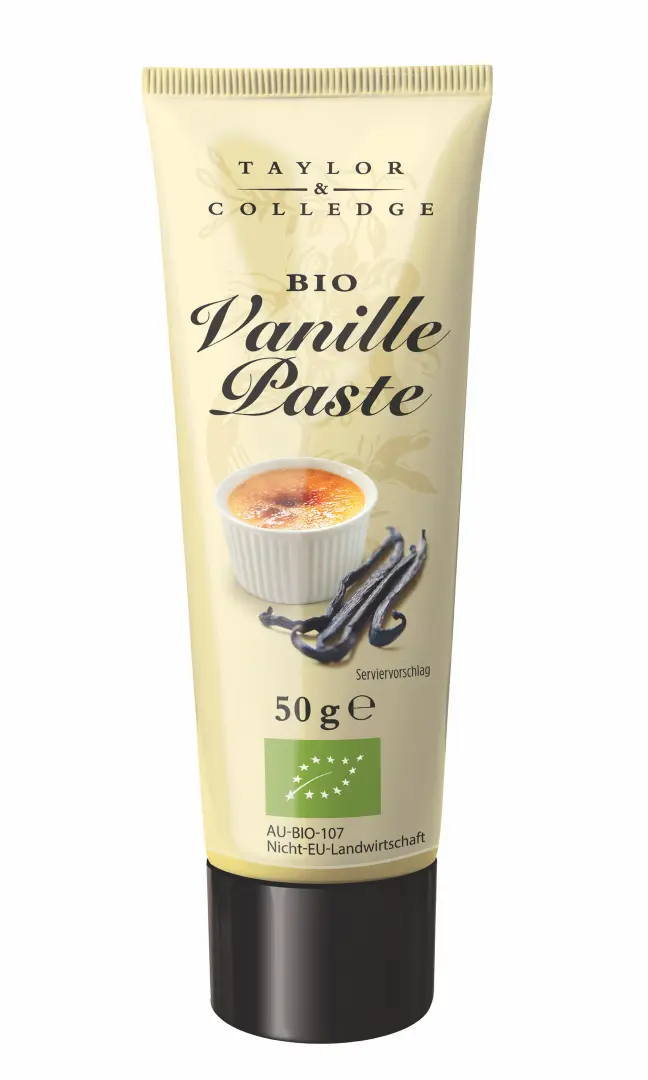 T & C Vanilla Bean Paste 50g Tube, BIO 50g