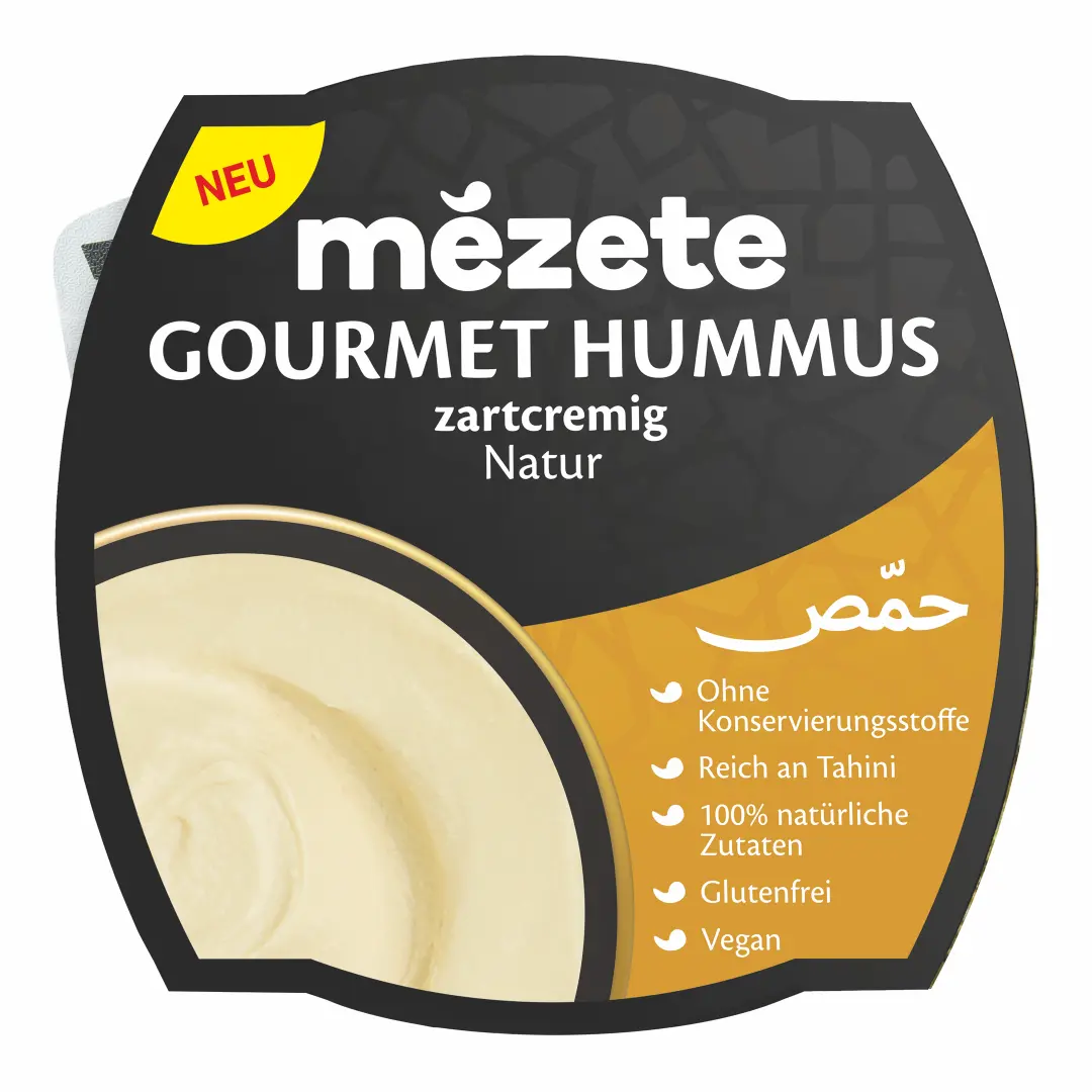 Mezete Gourmet Hummus Natur 215g