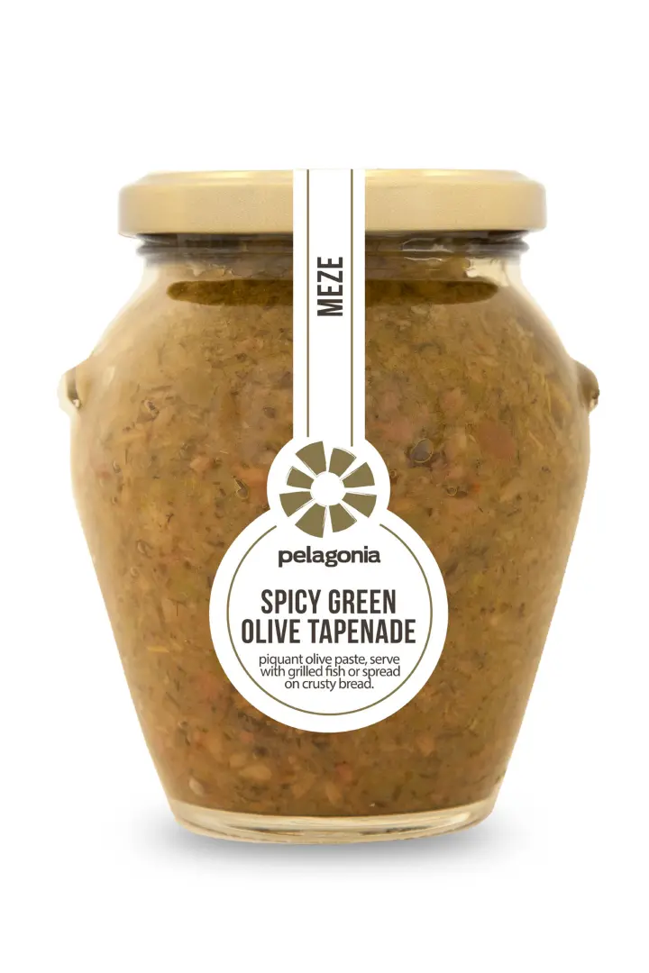 Pelagonia Spicy Green Olive Tapenade 300g