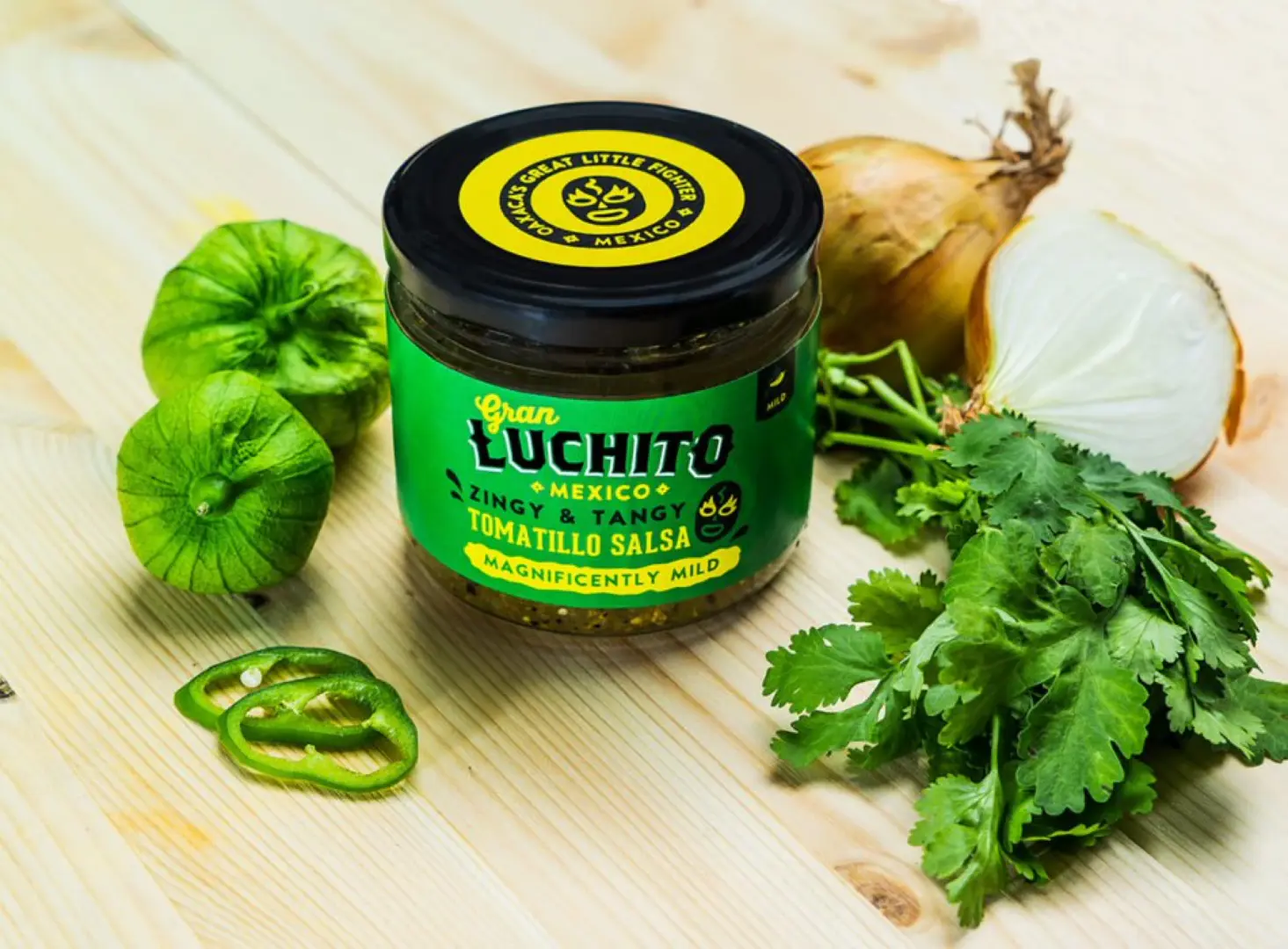 Gran Luchito Tomatillo Salsa 300g