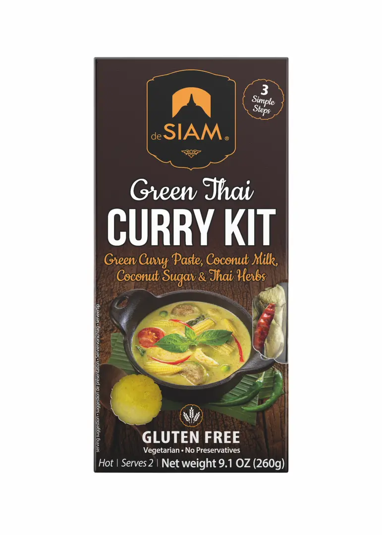 Grünes Thai Curry Kit in der 260g Vorratspackung 