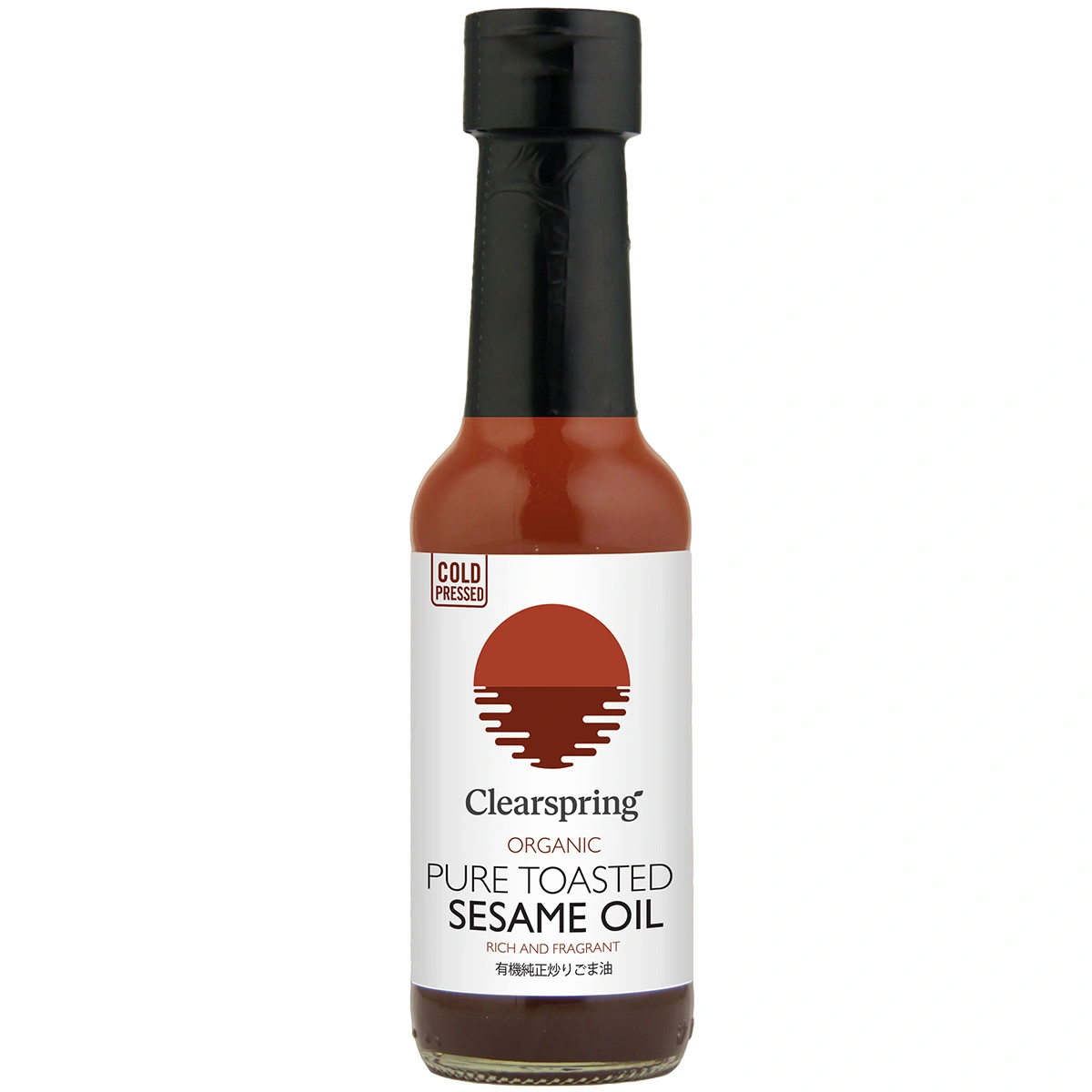 Clearspring Organic Japanese Toasted Sesame Oil 150ml Clearspring Organic Japanese Toasted Sesame Oil 150ml