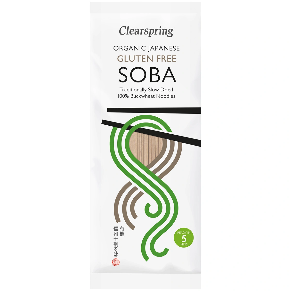 Clearspring Organic Japanese Gluten Free Soba Noodles BIO 200g Clearspring Organic Japanese Gluten Free Soba Noodles BIO 200g