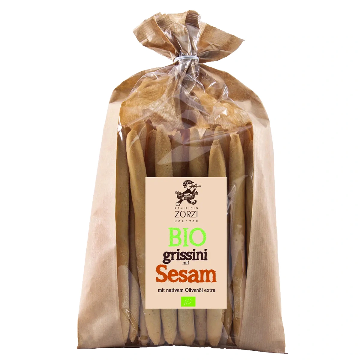 Zorzi Grissini Sesam 200g, BIO