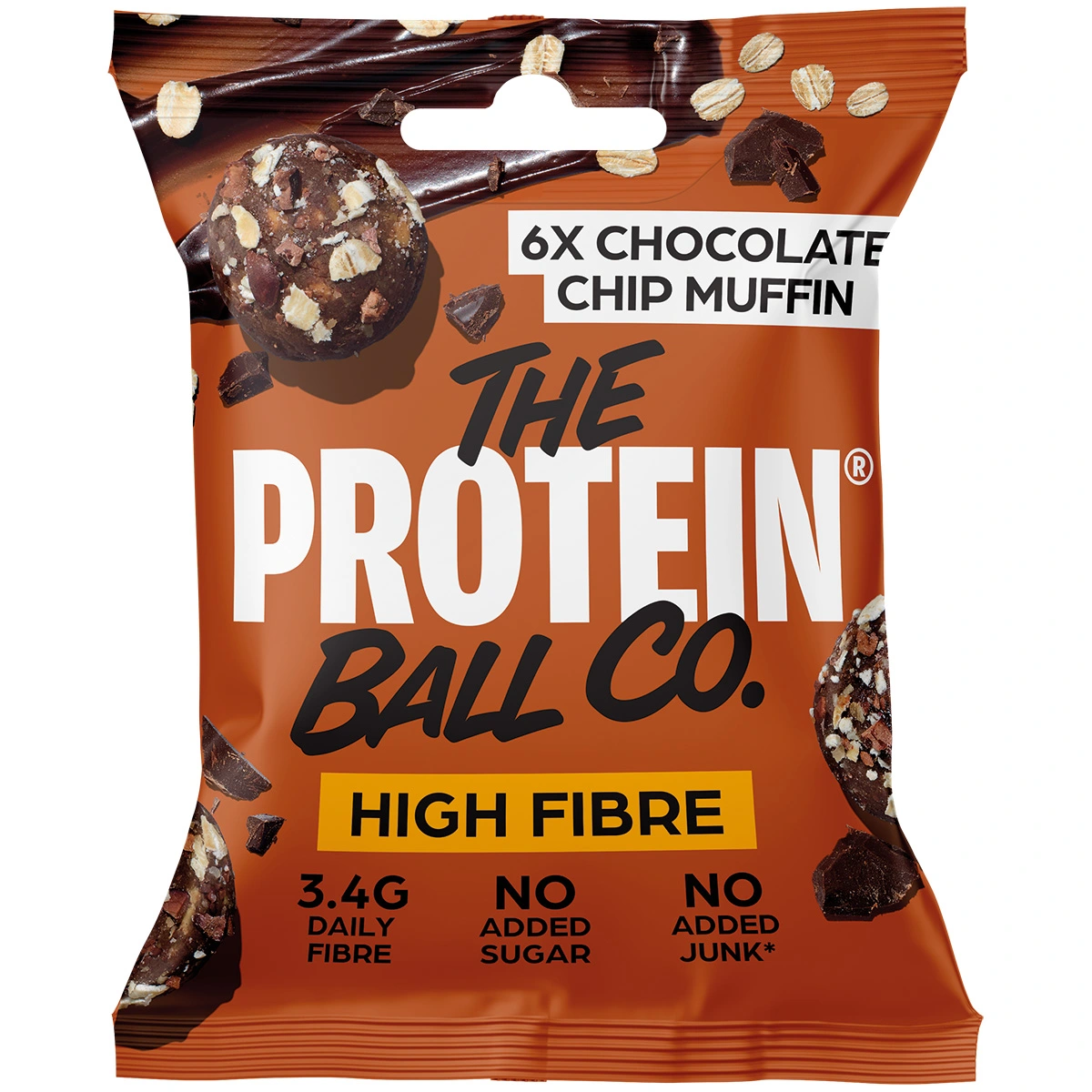 The Protein Ball Co. Choc Chip Muffin 45g