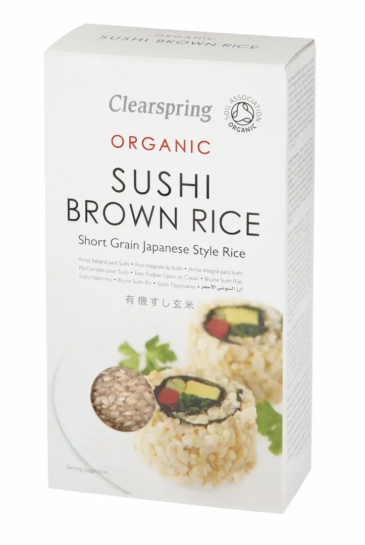 Clearspring Organic Sushi Brown Rice BIO 500g