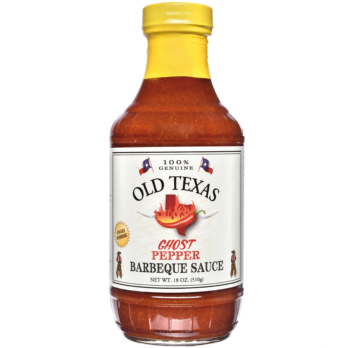Old Texas Ghost Pepper BBQ Sauce 455ml Old Texas Ghost Pepper BBQ Sauce 455ml