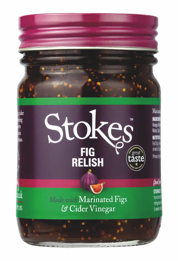 Stokes Fig Relish 250g