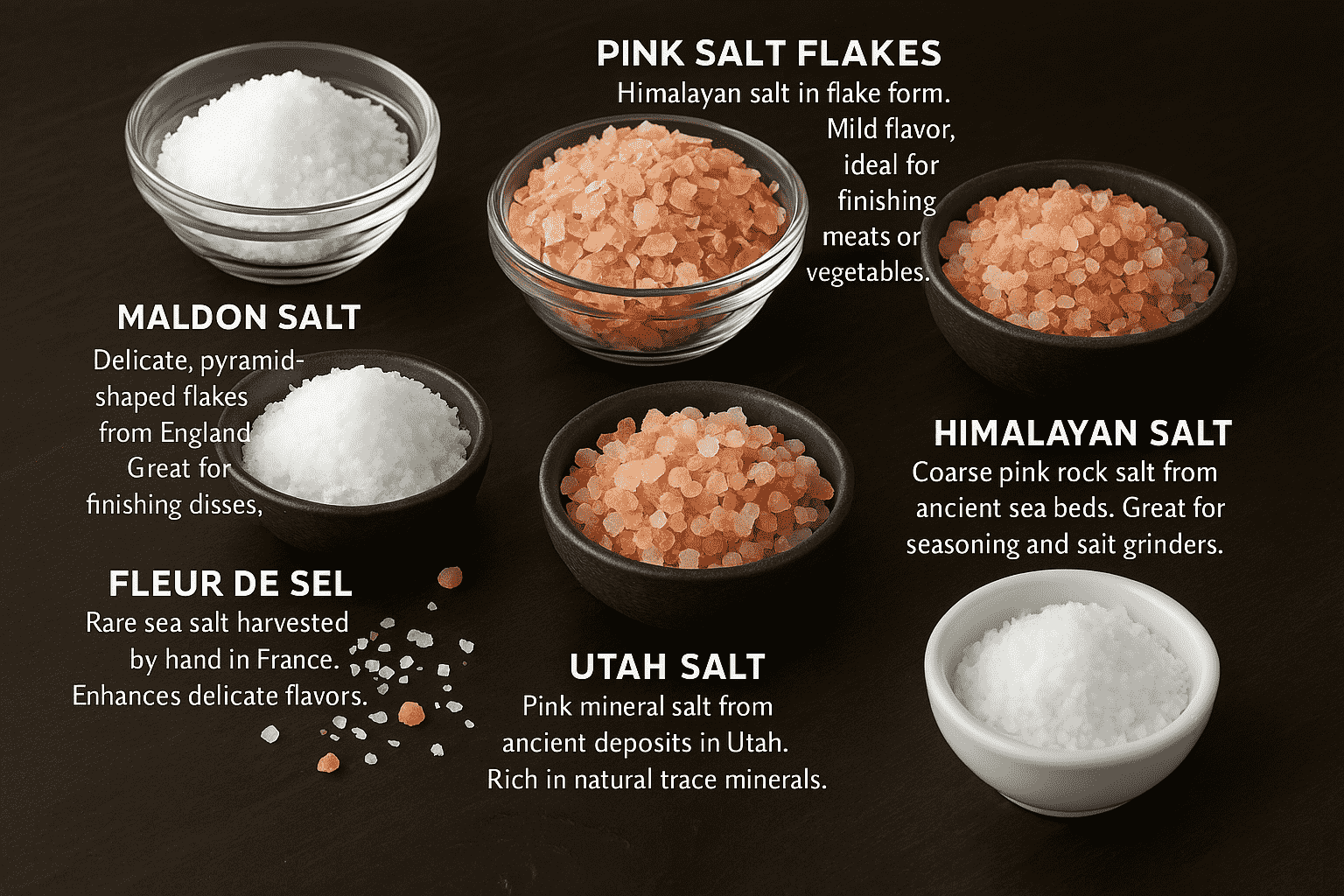 2025 Maldon Salz im Vergleich: Welches Salz für welchen Zweck? (vs. Fleur de Sel, Himalaya, Kosher & Co.) 2025 Maldon Salz im Vergleich: Welches Salz für welchen Zweck? (vs. Fleur de Sel, Himalaya, Kosher & Co.)