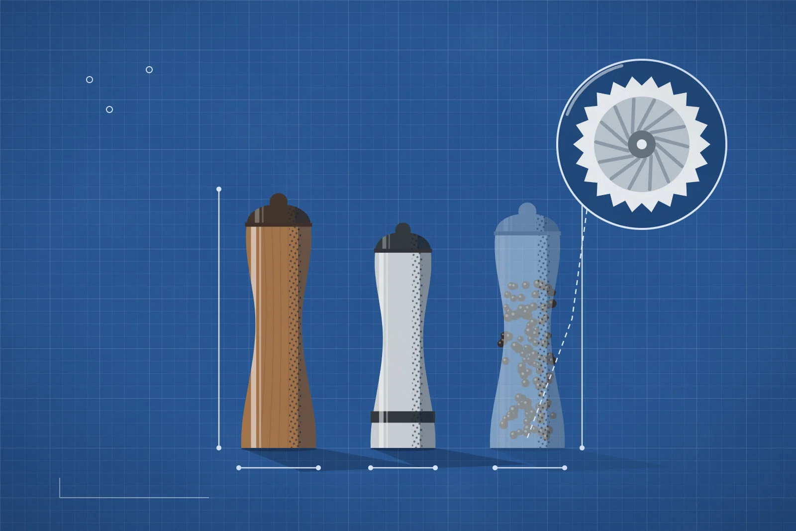 Die perfekte Salz- und Pfeffermühle finden: Dein ultimativer Guide (Material, Mahlwerk, Design)