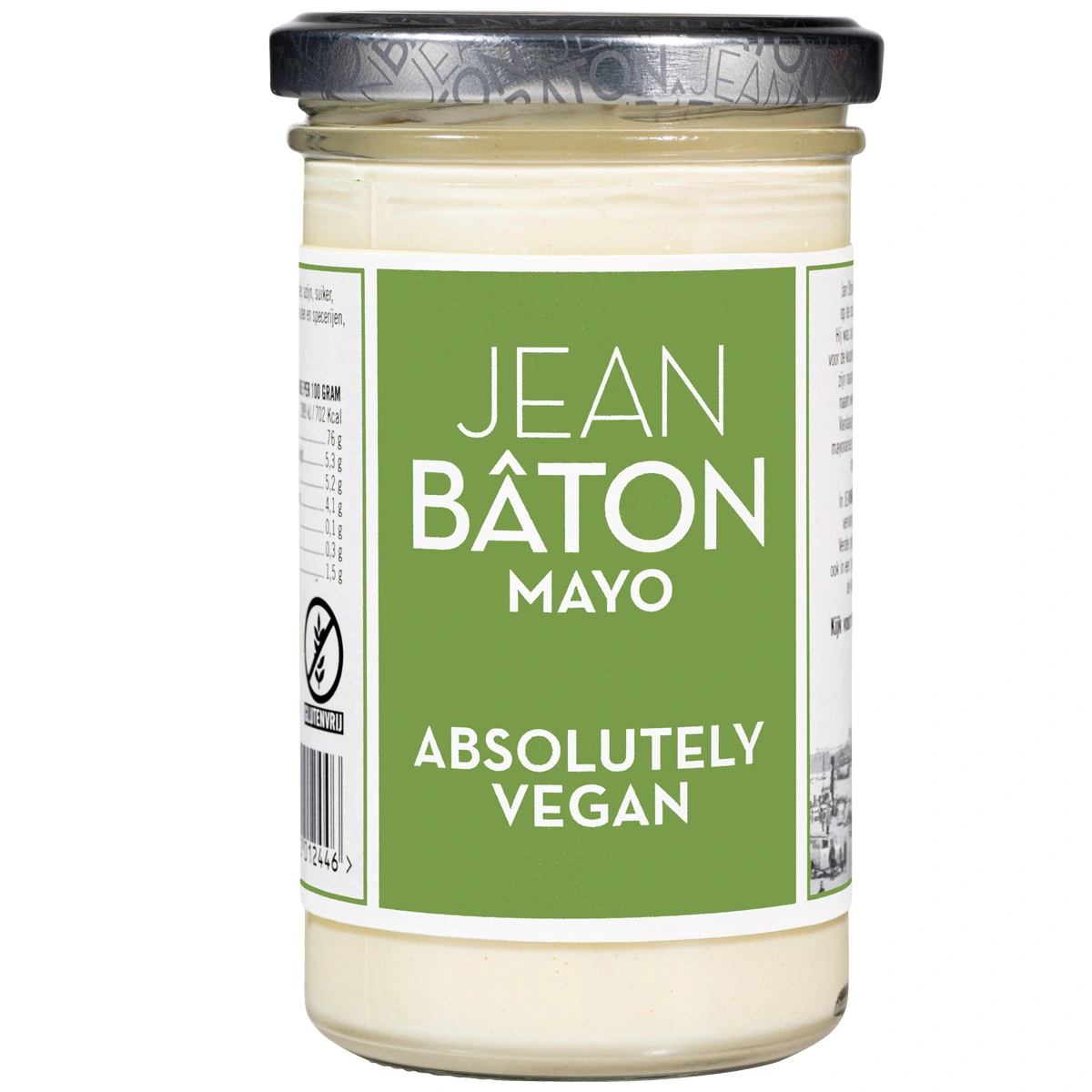 Jean Bâton Mayonnaise Absolutely Vegan 245ml Jean Bâton Mayonnaise Absolutely Vegan 245ml