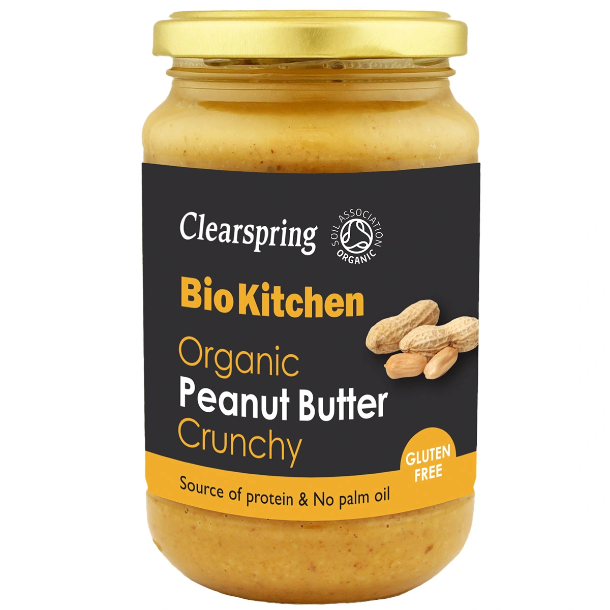 Clearspring Organic Peanut Butter, Crunchy BIO 350g Clearspring Organic Peanut Butter, Crunchy BIO 350g