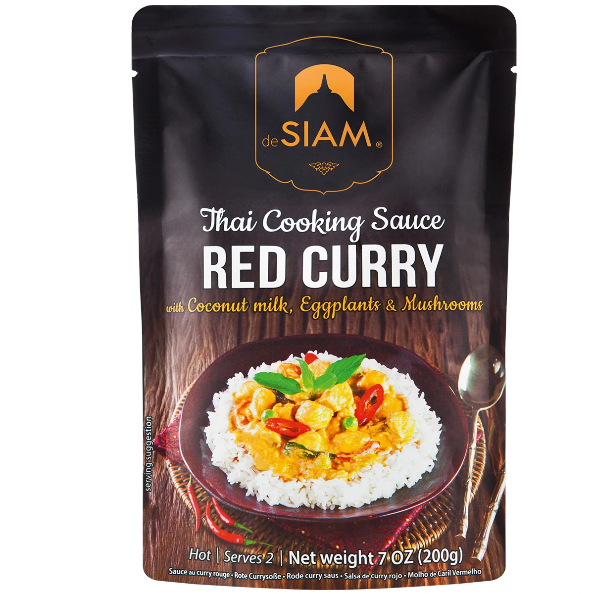 Siam Red Curry Sauce 200g Siam Red Curry Sauce 200g
