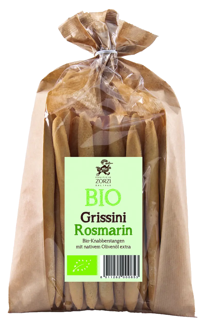 Zorzi Grissini mit Rosmarin 200g, BIO