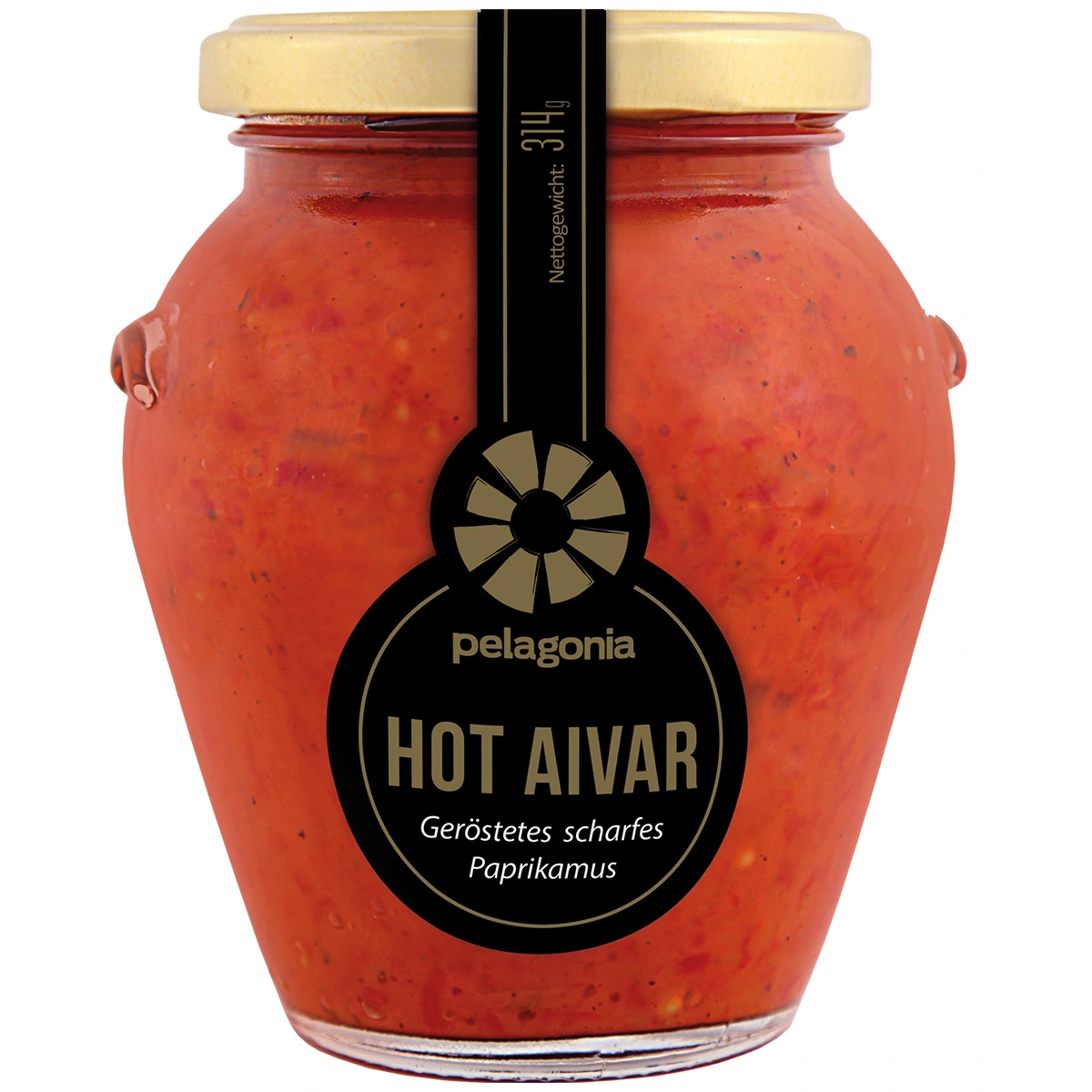 Pelagonia HOT Aivar Paprikamus 314g Pelagonia HOT Aivar Paprikamus 314g