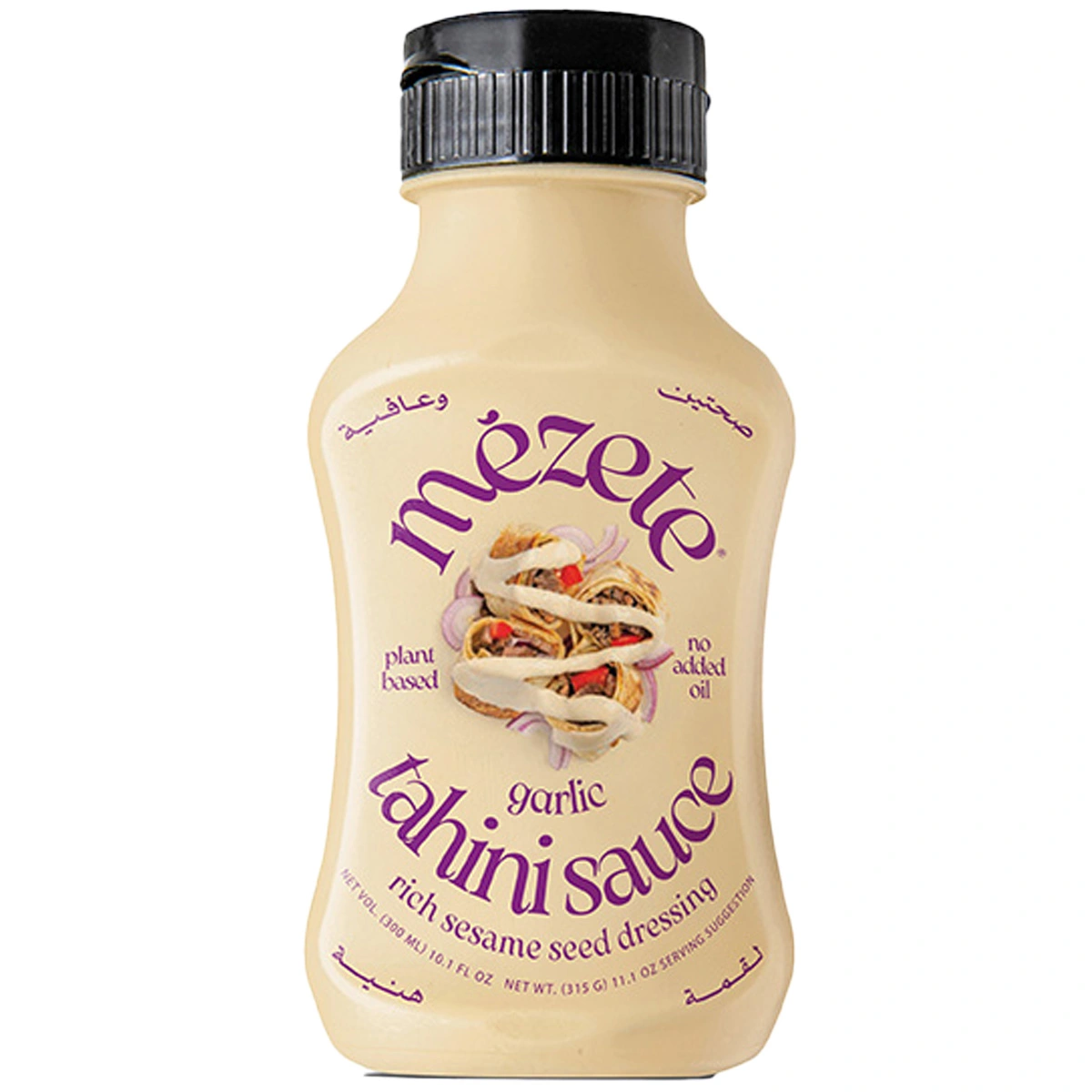 Mezete Gourmet Tahini Sauce Garlic 300ml