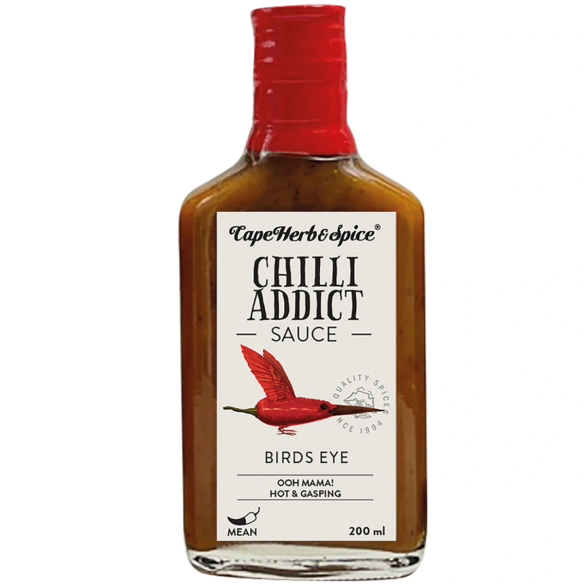 Cape Herb Chilli Addict Birds Eye Chilli Sauce 200ml Cape Herb Chilli Addict Birds Eye Chilli Sauce 200ml