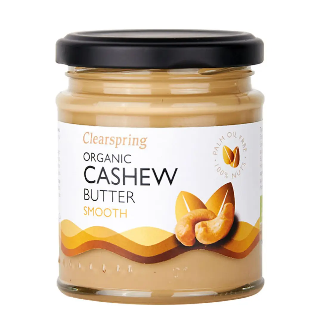 Clearspring Organic Cashew Butter Smooth BIO 170g