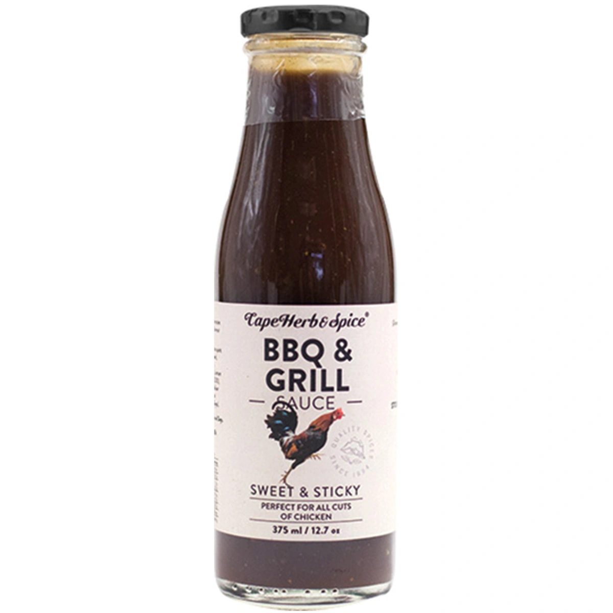 Cape Herb BBQ Sauce Sweet & Sticky 375ml Cape Herb BBQ Sauce Sweet & Sticky 375ml