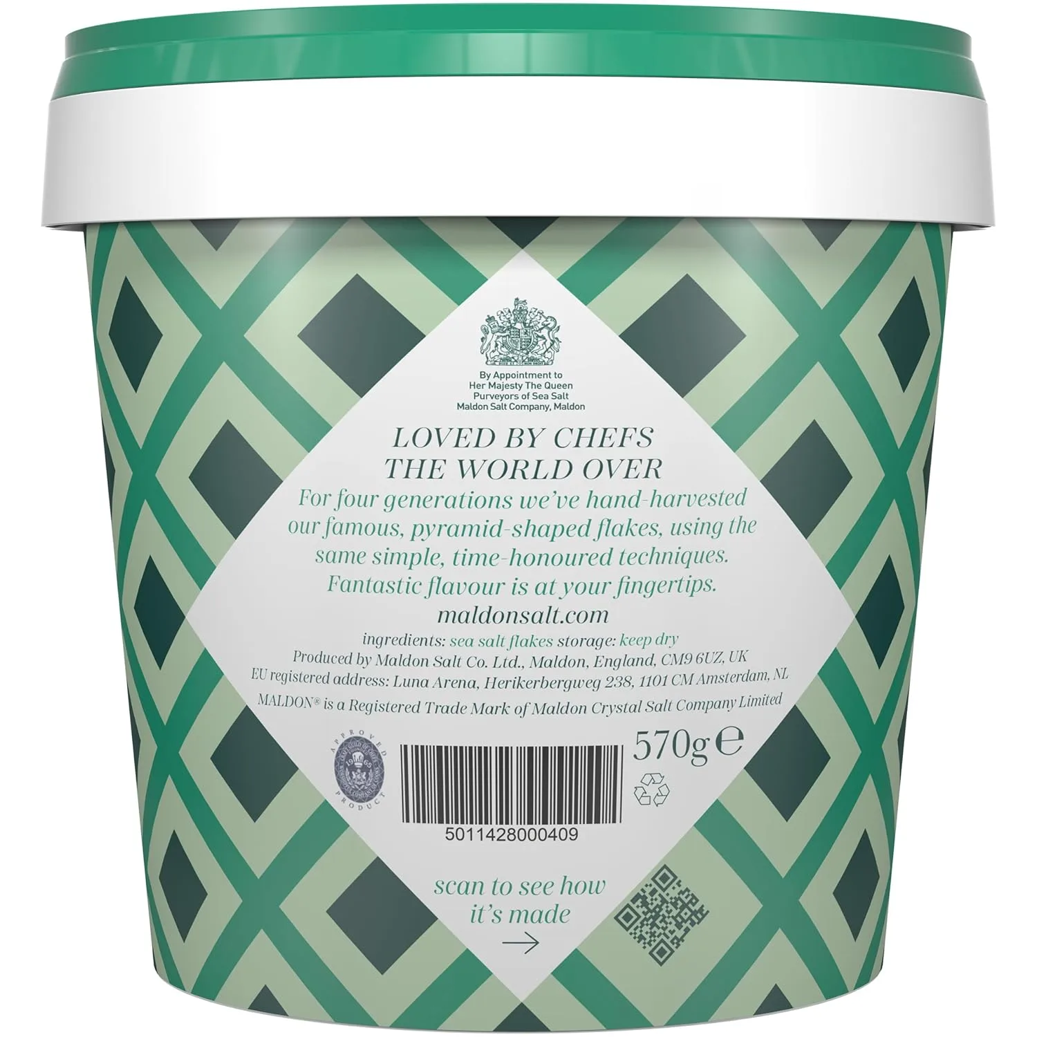 Maldon Sea Salt 570g Maldon Sea Salt 570g