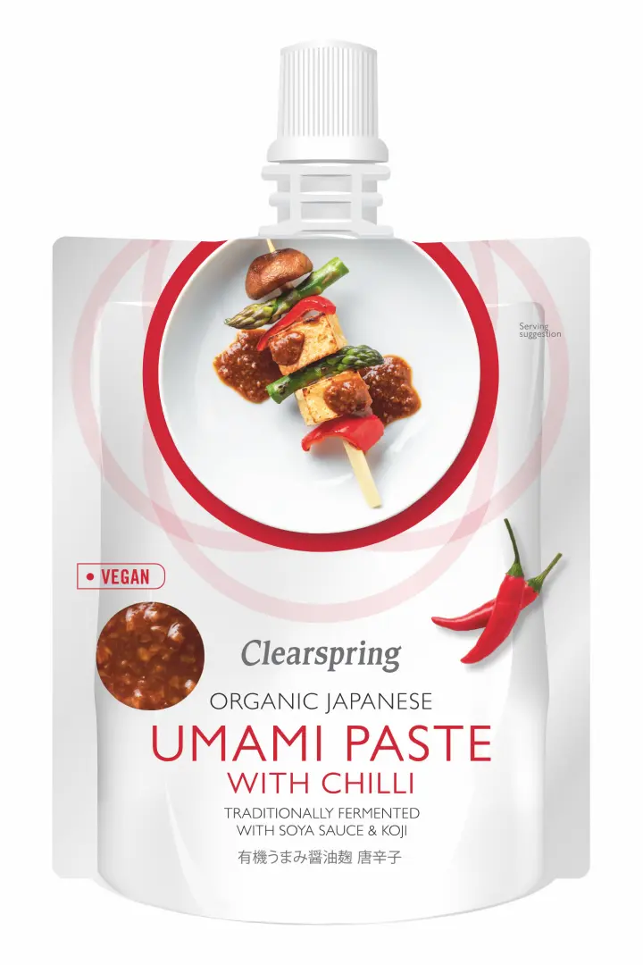 Fermentierte Umami Paste mit Sojasauce, Koji und Chili, BIO 150g