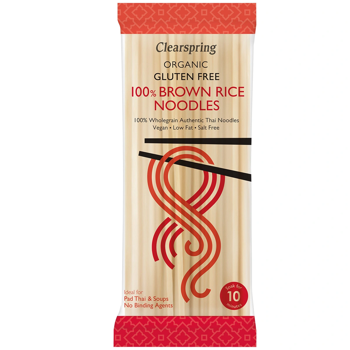 Clearspring Organic Gluten Free Brown Rice Noodles BIO 200g Clearspring Organic Gluten Free Brown Rice Noodles BIO 200g