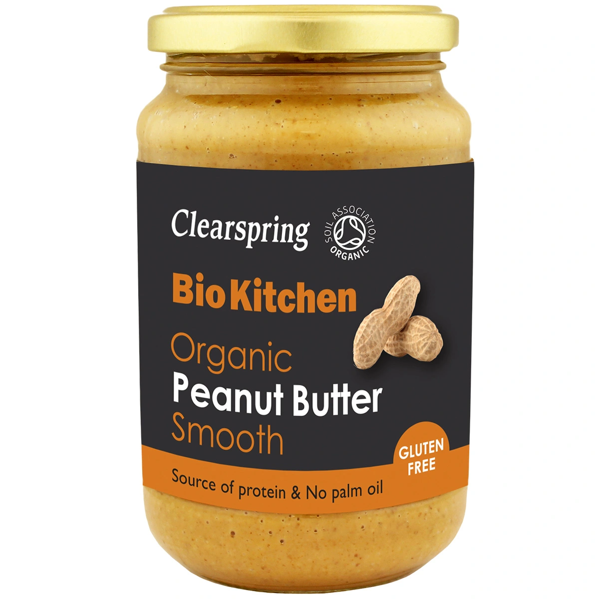 Clearspring Organic Peanut Butter, Smooth BIO 350g Clearspring Organic Peanut Butter, Smooth BIO 350g