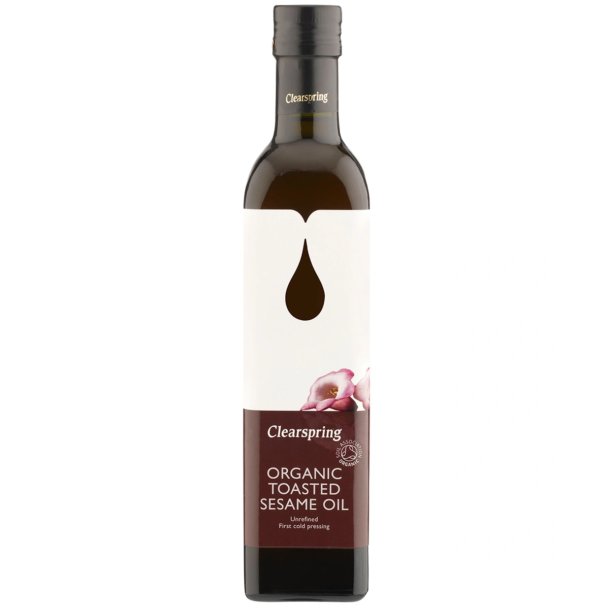 Clearspring Organic Toasted Sesame Oil BIO 500ml Clearspring Organic Toasted Sesame Oil BIO 500ml