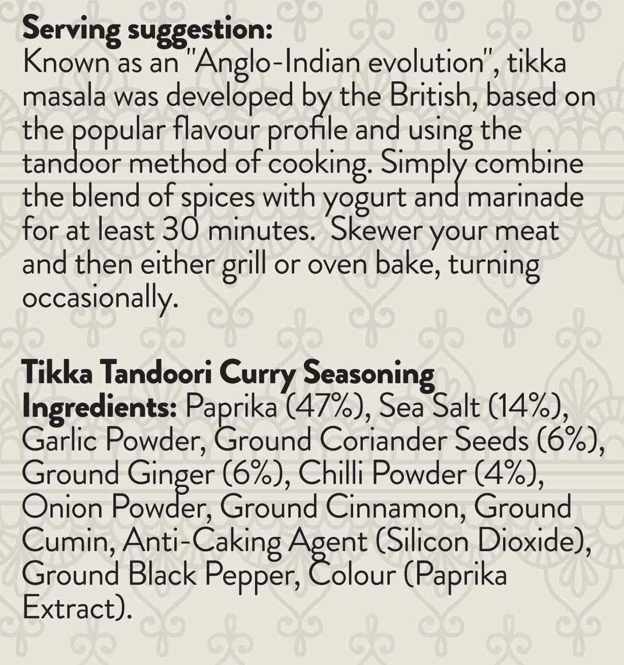 Cape Herb Curry Tikka Tandoori 100g Cape Herb Curry Tikka Tandoori 100g