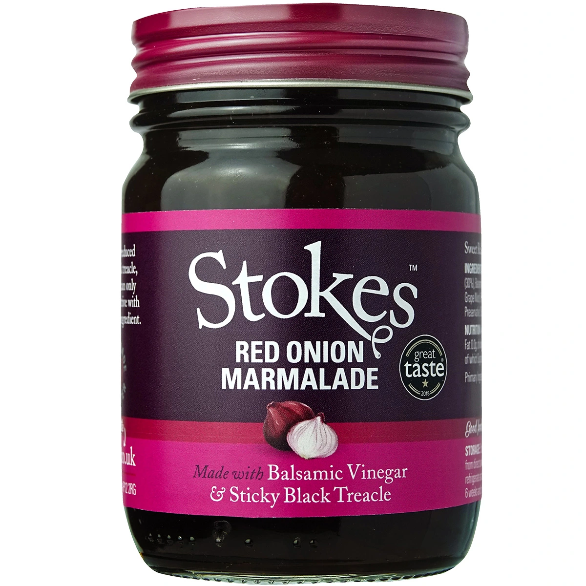 Stokes Red Onion Marmelade 265g Stokes Red Onion Marmelade 265g