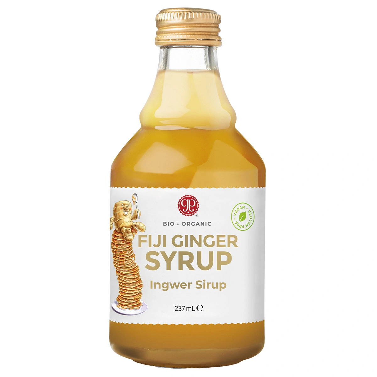 Ginger People Organic Fiji Ginger Sirup 237ml