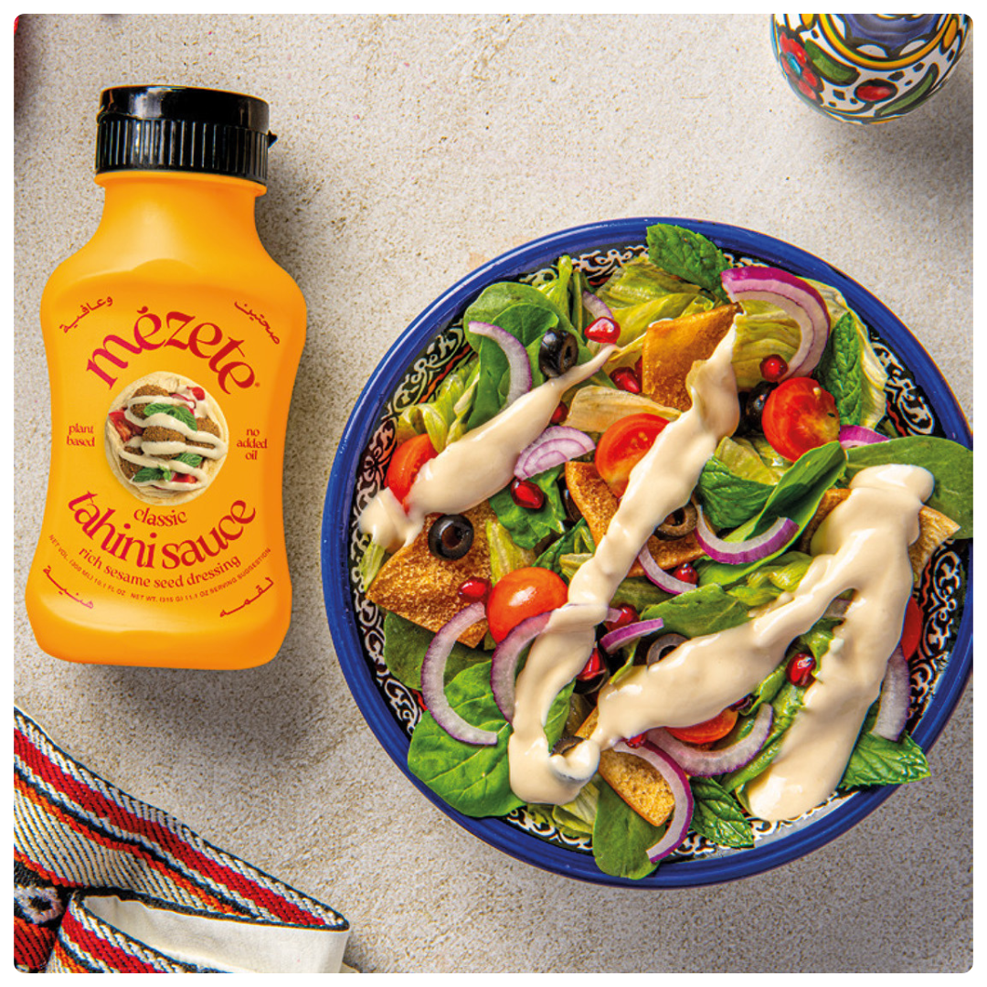 Türkisches Fattoush mit Classic Tahini Sauce