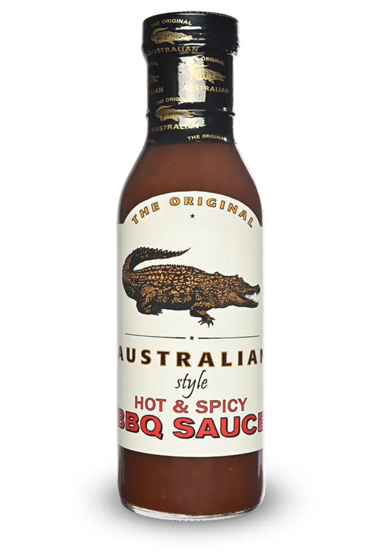 Original Australian Hot & Spicy BBQ Sauce 355ml