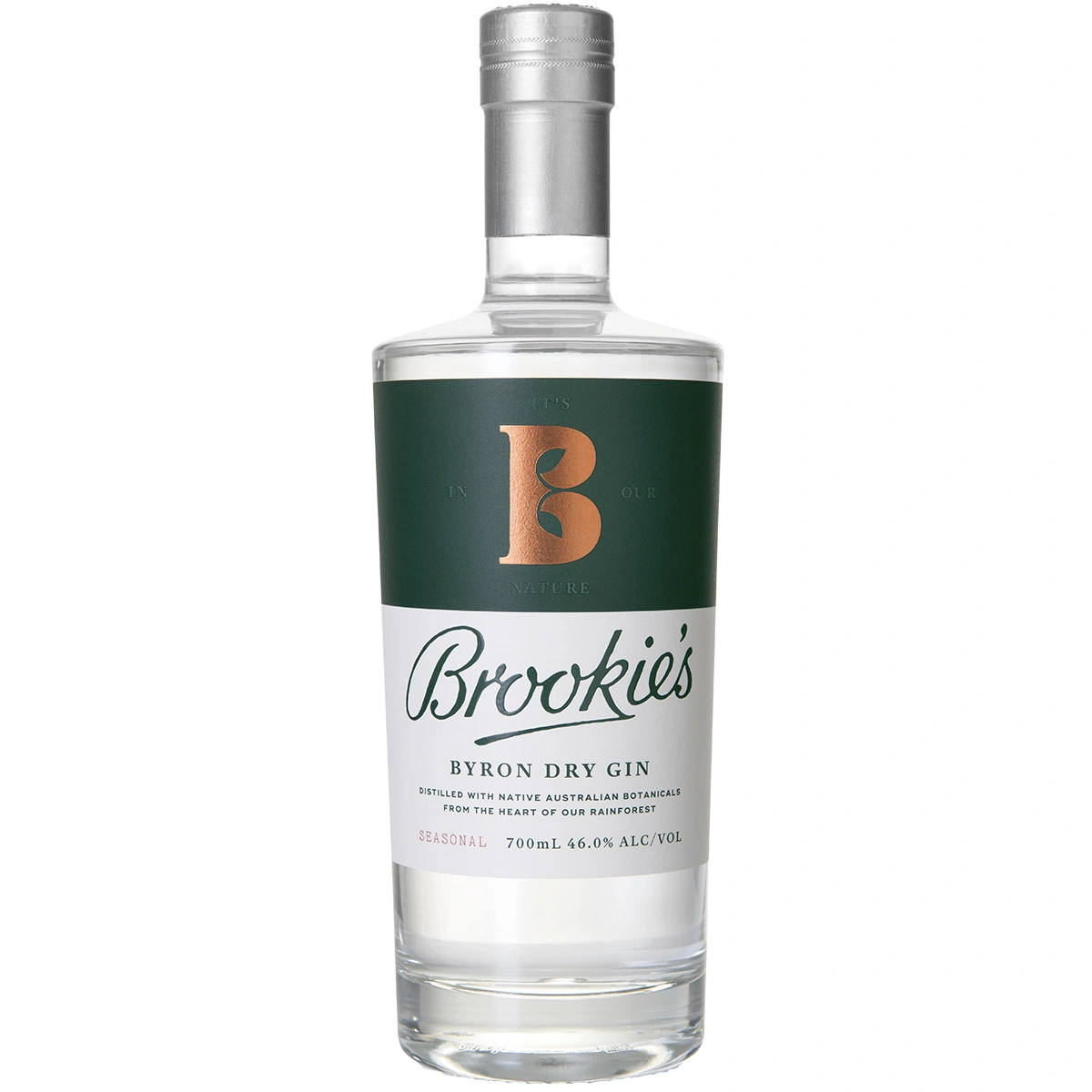 Brookie's Byron Dry Gin 46% Vol. Brookie's Byron Dry Gin 46% Vol.
