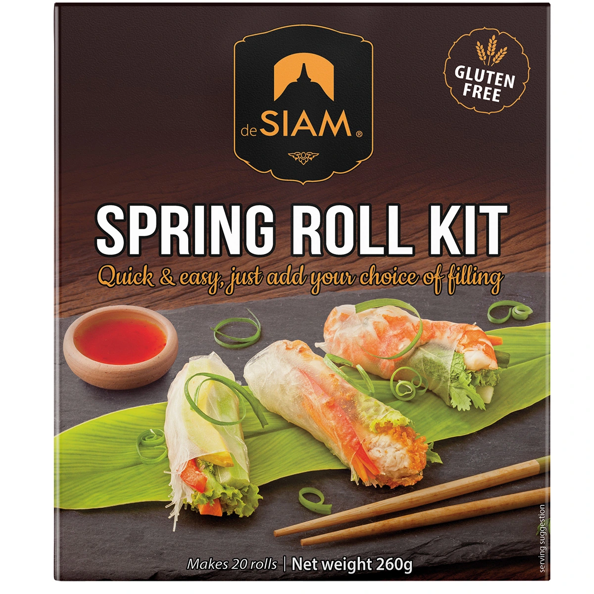 Siam Spring Roll Meal Kit 260g Siam Spring Roll Meal Kit 260g