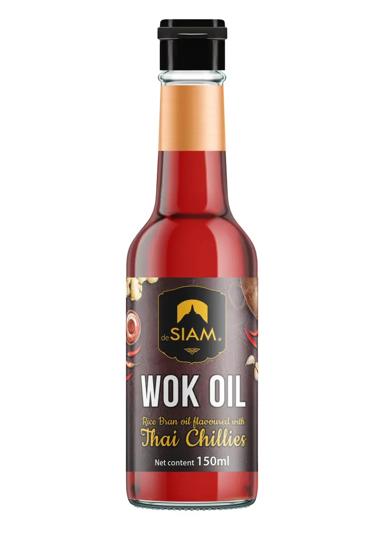 deSiam Wok Oil Thai Chillies 150ml