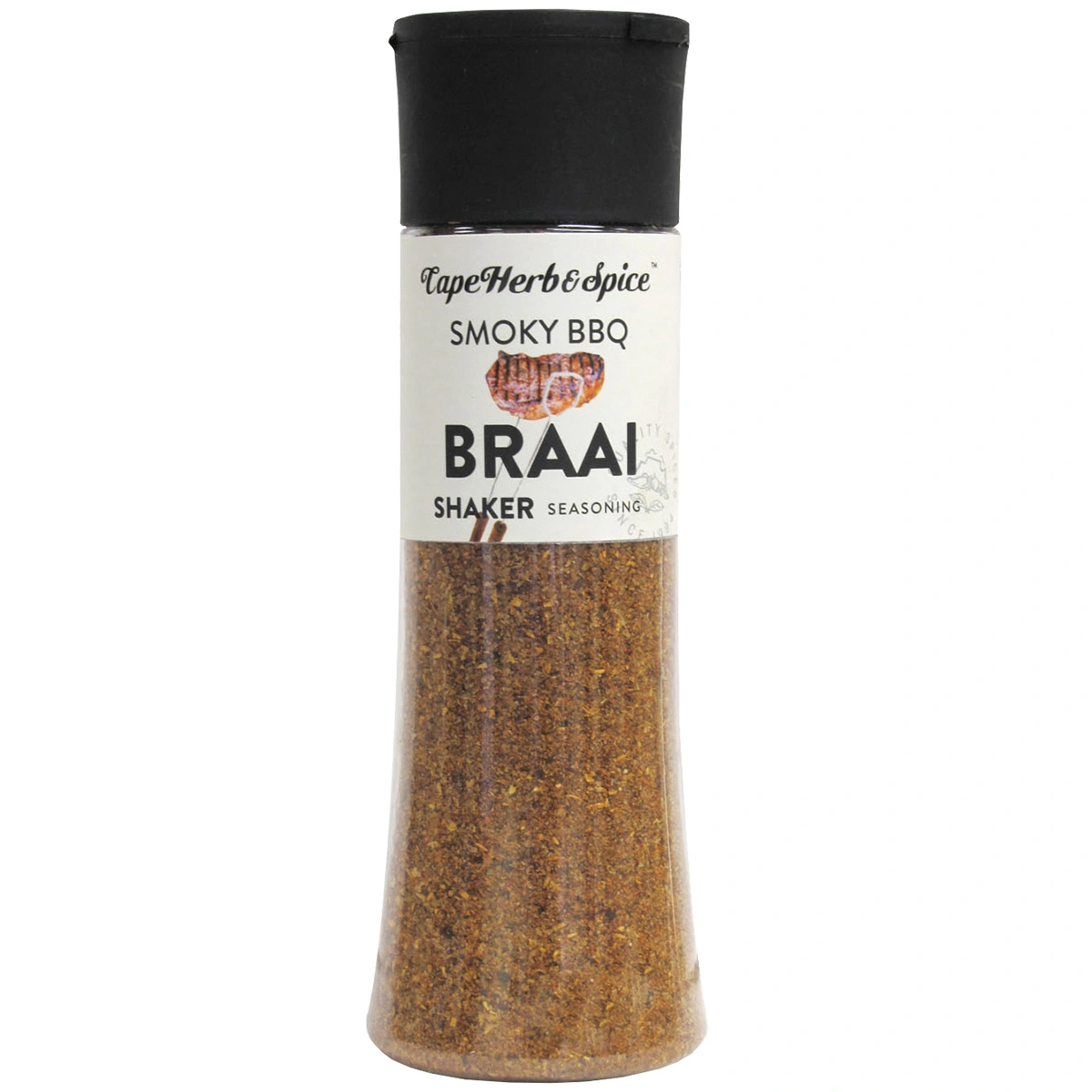Cape Herb Smoky BBQ Braai Shaker 265g Cape Herb Smoky BBQ Braai Shaker 265g