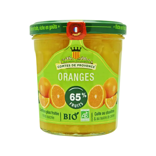 Comtes de Provence Oranges (Orangenmarmelade), BIO 350g