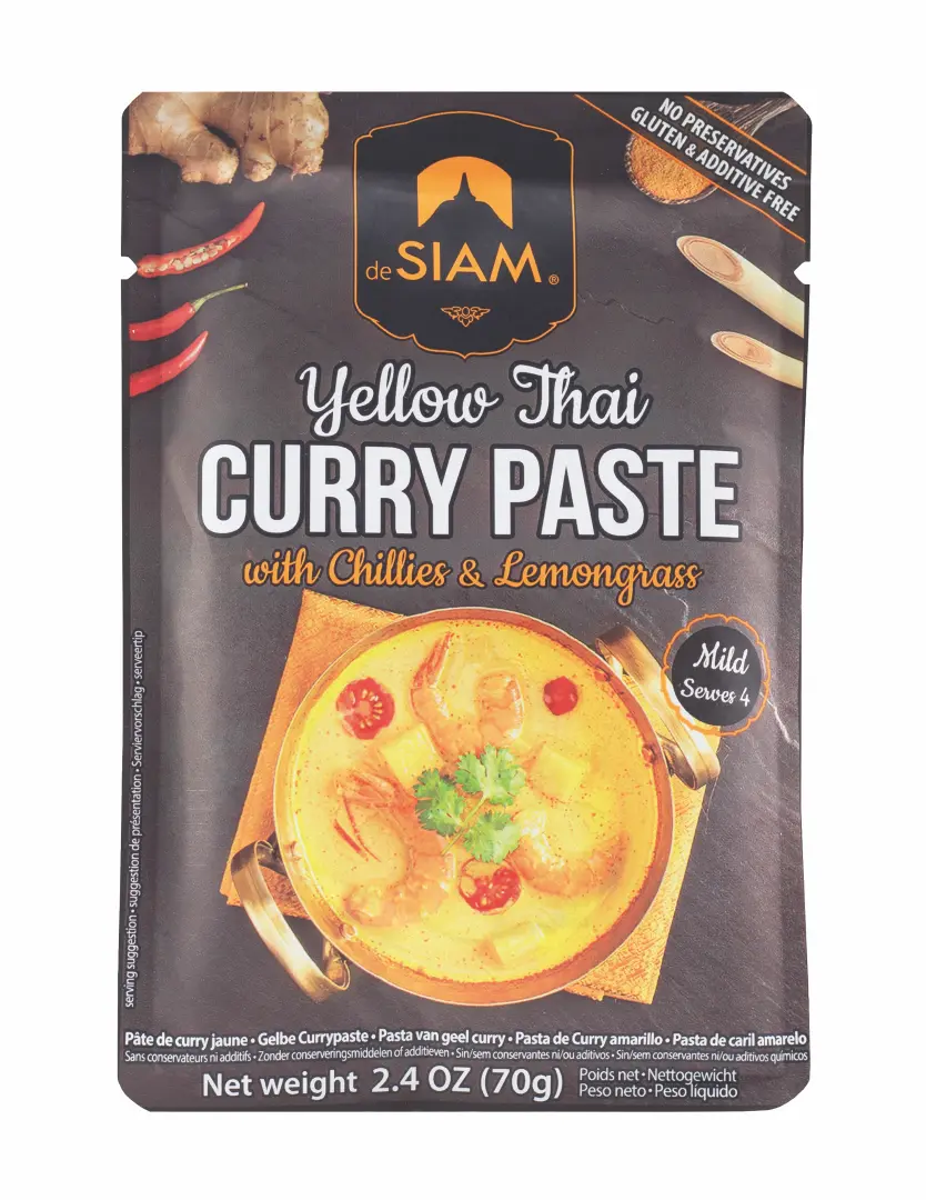 deSiam gelbe Thai Curry Paste 70g