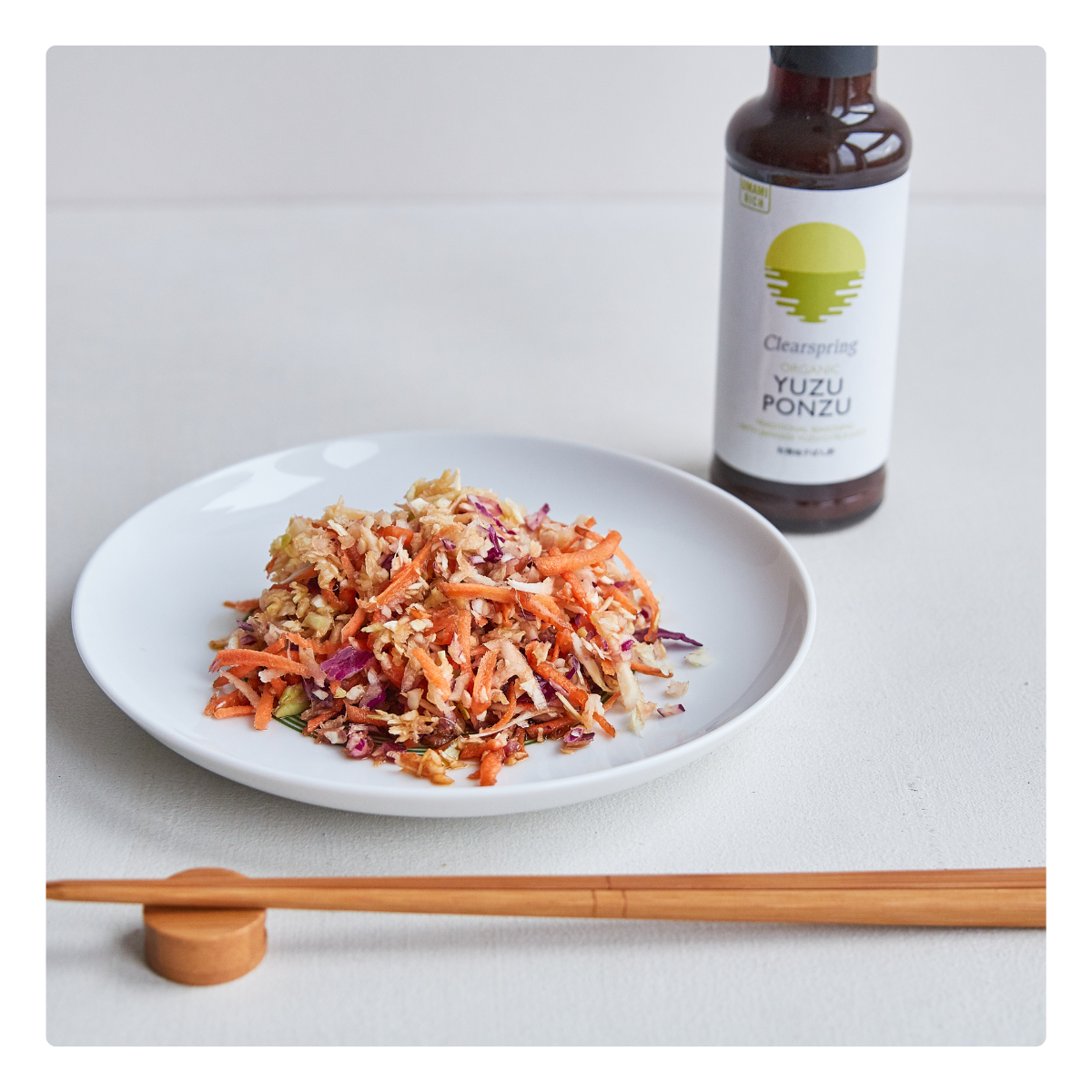 Asiatisches Coleslaw mit Yuzu Ponzu