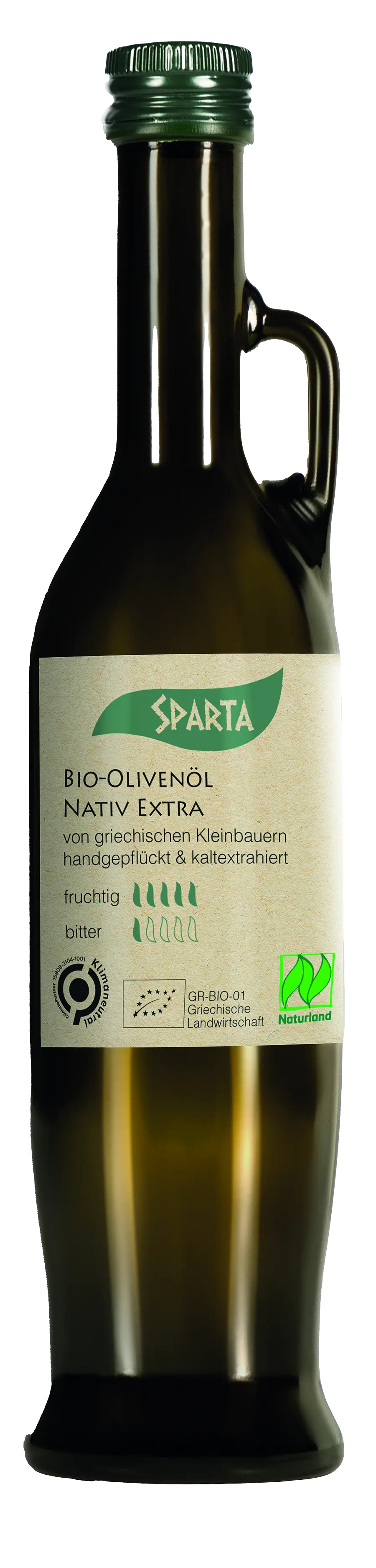 Sparta Olivenöl, Extra Vergine 500 ml, BIO