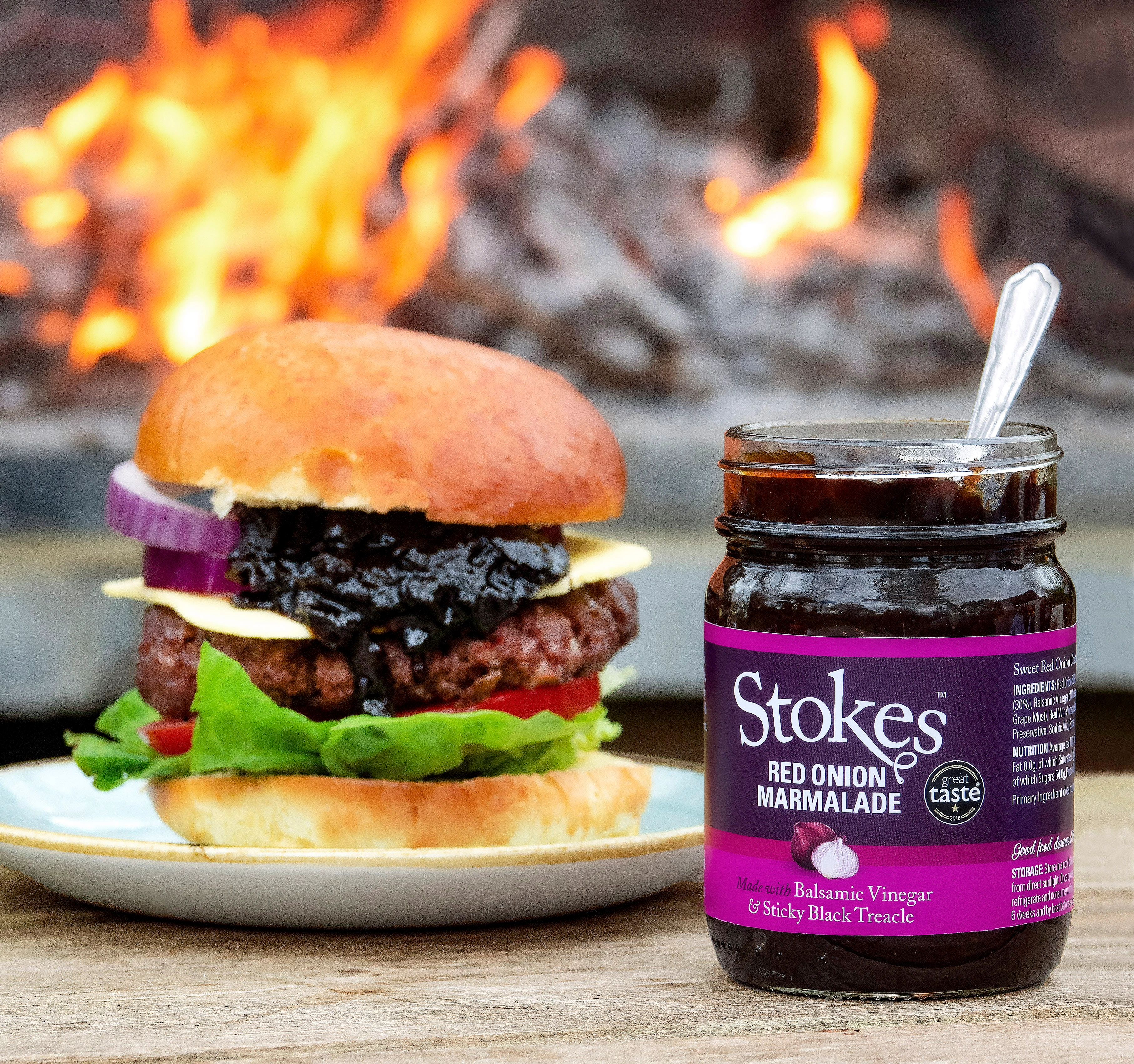 Stokes Red Onion Marmelade 265g Stokes Red Onion Marmelade 265g