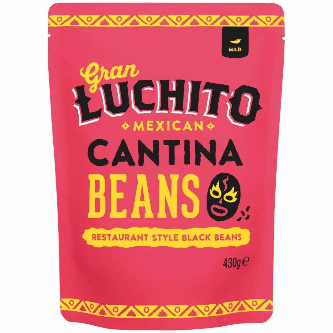 Gran Luchito Cantina Black Beans 430g