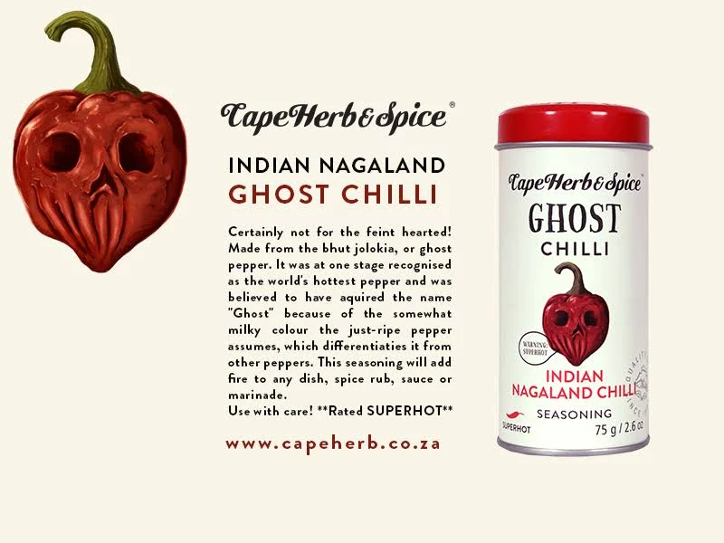 Cape Herb Rub Ghost Chilli 75g Cape Herb Rub Ghost Chilli 75g